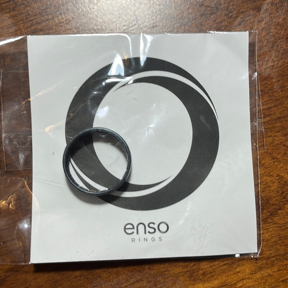 Men’s Enso Black Ring